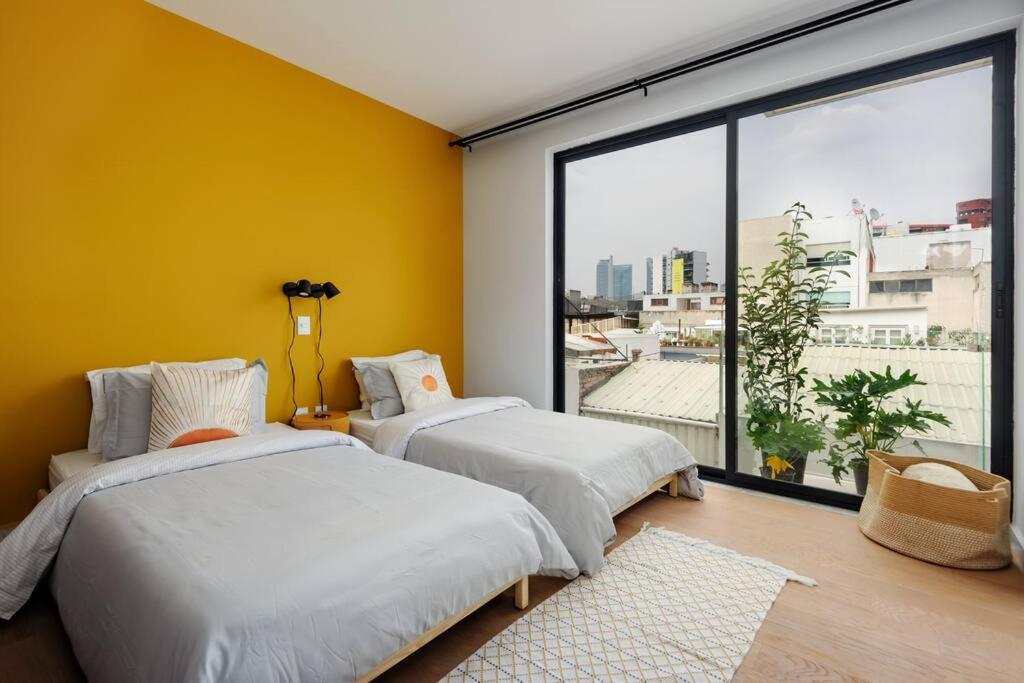 Aloha Amazing 2br With Private Terrace Apartment Mexico City